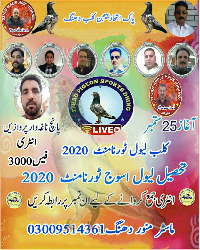 Ithad pigeon club Dhing - Tehsil